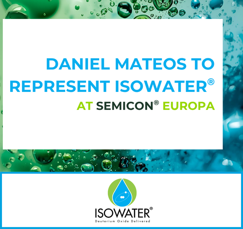 Daniel Mateos to Represent Isowater at SEMICON Europa